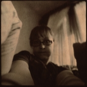Self portrait in living room 4